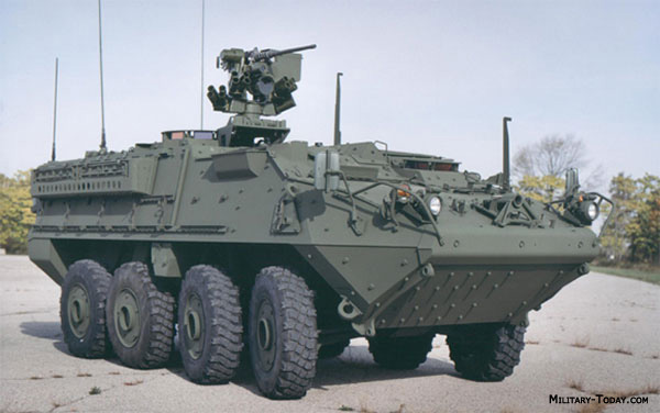 أفضــل 10 نـاقلات جنود مدرعـة Stryker