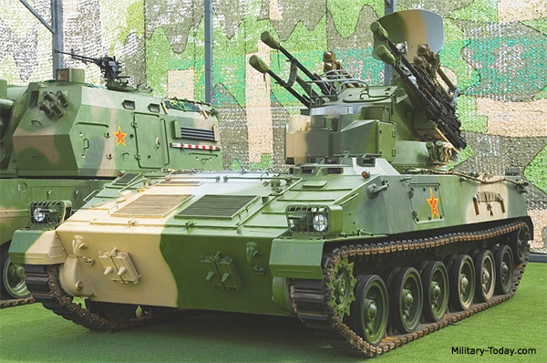 Chinese-made SAM systems Type_95_spaag