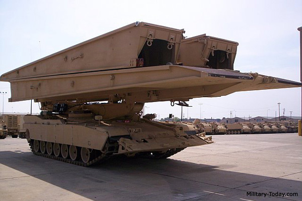 دبابة القتال الرئيسيه الامريكيه M1 Abrams  M104_wolverine