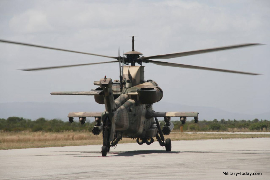 المروحية الجنوب افريقية AH-2A ROOIVALK. Denel_ah2_rooivalk_l12