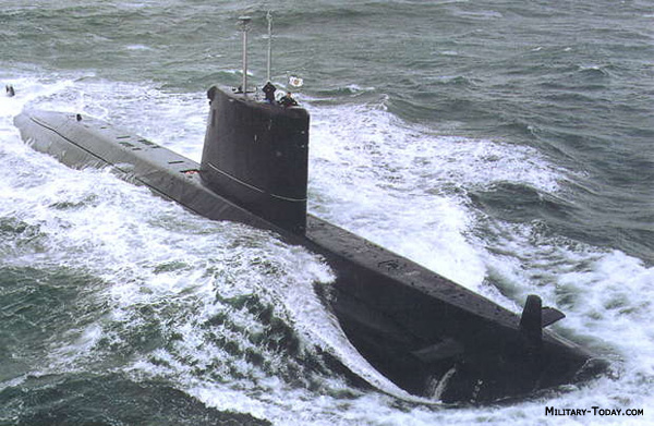 الغواصه الدوريه الهجوميه Agosta Class الفرنسيه  Agosta_class