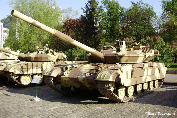 الدبابة الاوكرانية T-64E T64e