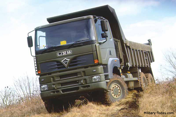 Autocarro con cassone ribaltabile medio Foden Foden_dump_truck