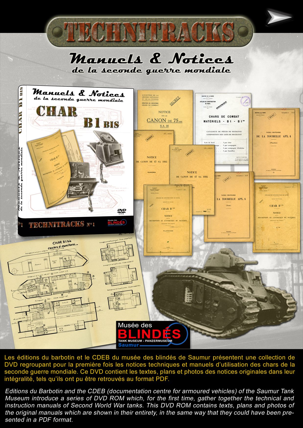 Nouveau DVD : Technitracks N°1 :  le char B1 bis Catalogue_2010_technitracks_web