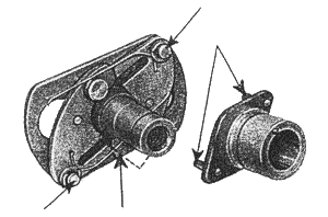 allumage - L'allumage à correcteur d'avance centrifuge 89