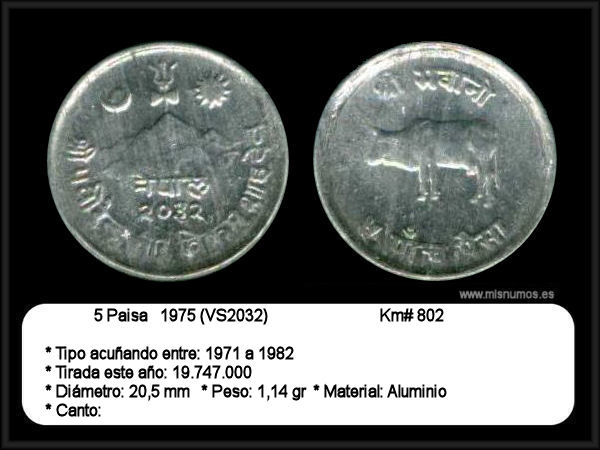 NEPAL 5_paisa_1975_2032