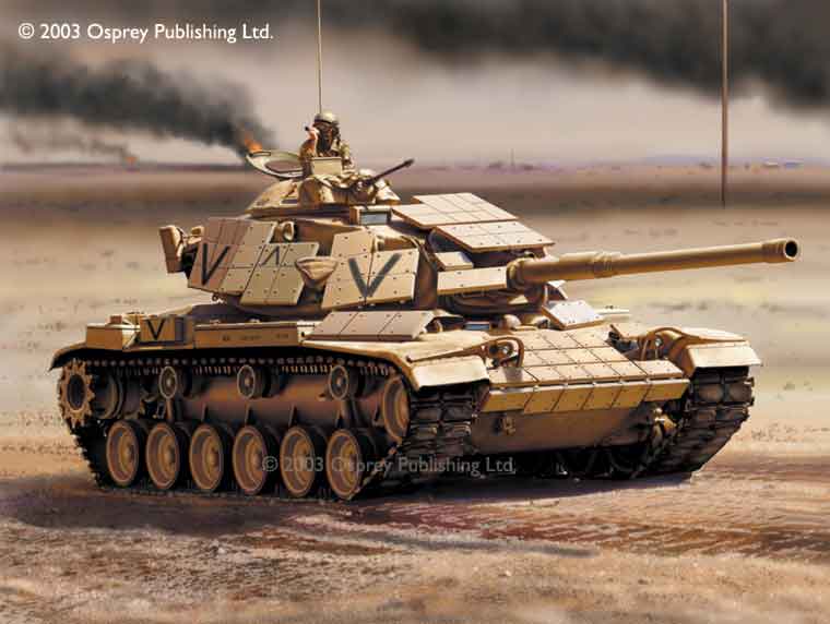 عائلة الدبابه M60 الامريكيه العريقه  M60A1_laurier