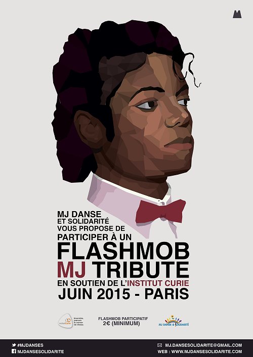  Hommages divers à  MJ.......... - Page 3 Flashmob2015