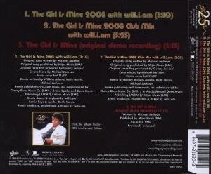 Pochettes de The Girl Is Mine 2008 ! Tgim20081