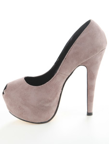 احذية و شنط ***** Stiletto-Heel-Sheepskin-Suede-Woman-s-Peep-Toe-Pumps-195686-3