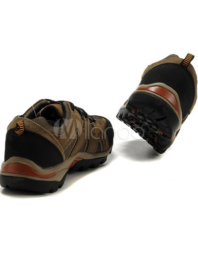 احدية رجالية باللون البني ومضاعفاته Quality-Brownish-Gray-Breathable-GORE-TEX-Mens-Athletic-Shoes-56247-3