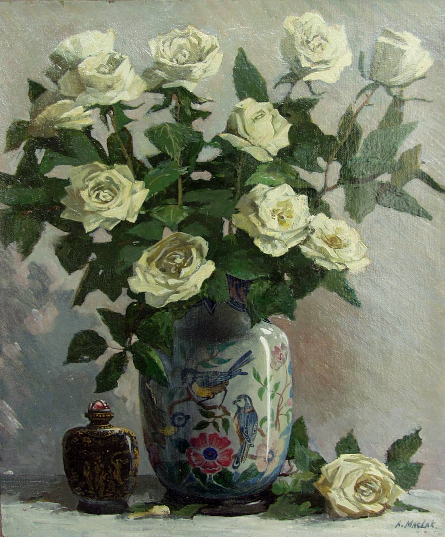  ابداع الطبيعة بعيون رسام  White-roses-small