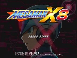 Megaman X Series MMX8Title