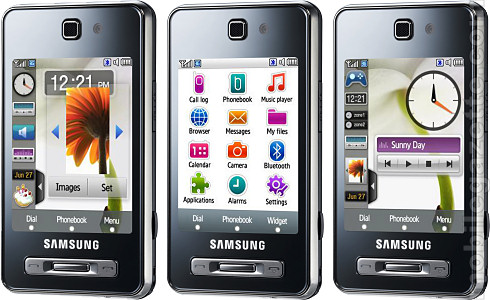 Samsung F480 : Specifications Samsung-f480-touchwiz