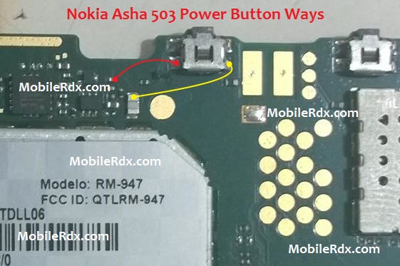 حل مشكلة مفتاح باور نوكيا 503 Nokia-Asha-503-Power-Key-Ways-Button-Jumper-Solution