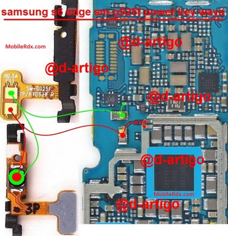 حل مشكلة زر مفتاح الباور سامسونج SM-G925F Samsung-SM-G925F-Power-On-Off-Button-Jumper-Solution-Ways-768x795