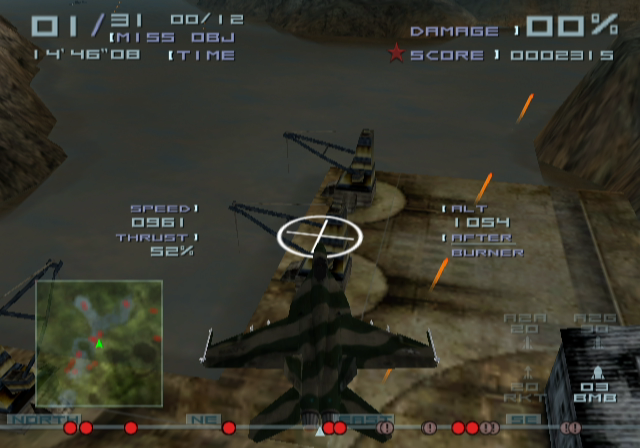 Top Gun Combat Zones (Test Game Cube) 137349-top-gun-combat-zones-gamecube-screenshot-bombing-views