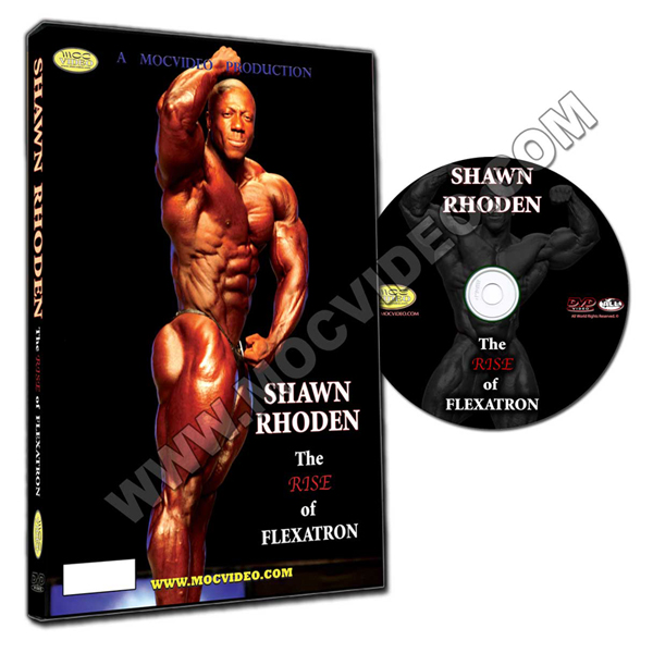 Sortie DVD : Shawn Rhoden - The Rise of Flexatron Rhoden-Cover-and-Disc-water