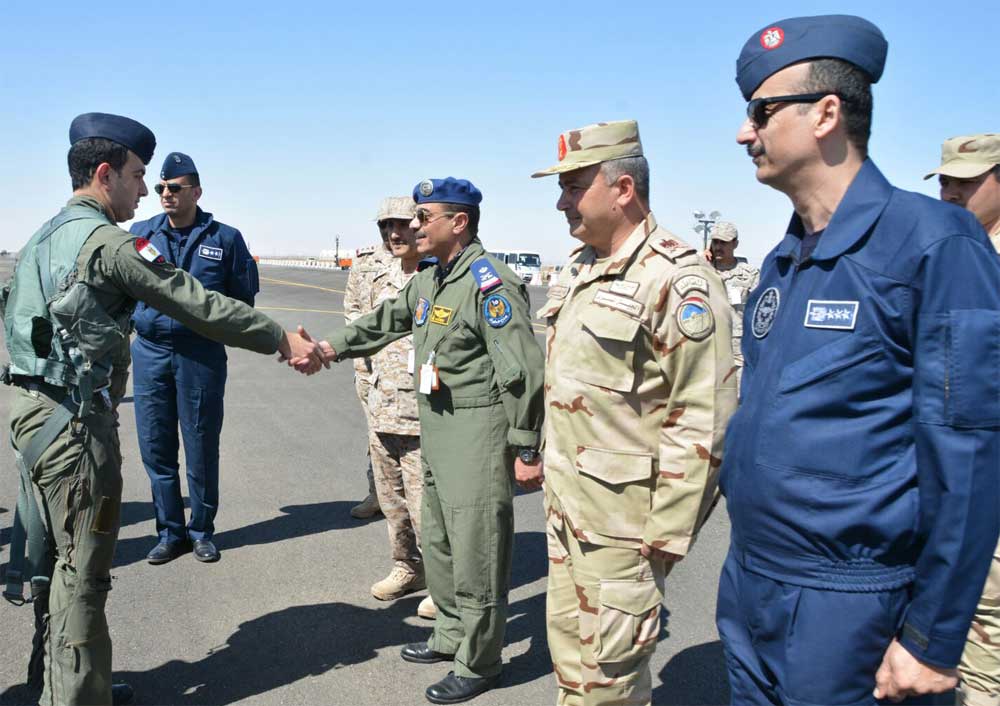 القوات المصرية والعربية والإسلامية تواصل تنفيذ التدريب المشترك "رعد الشمال" 1