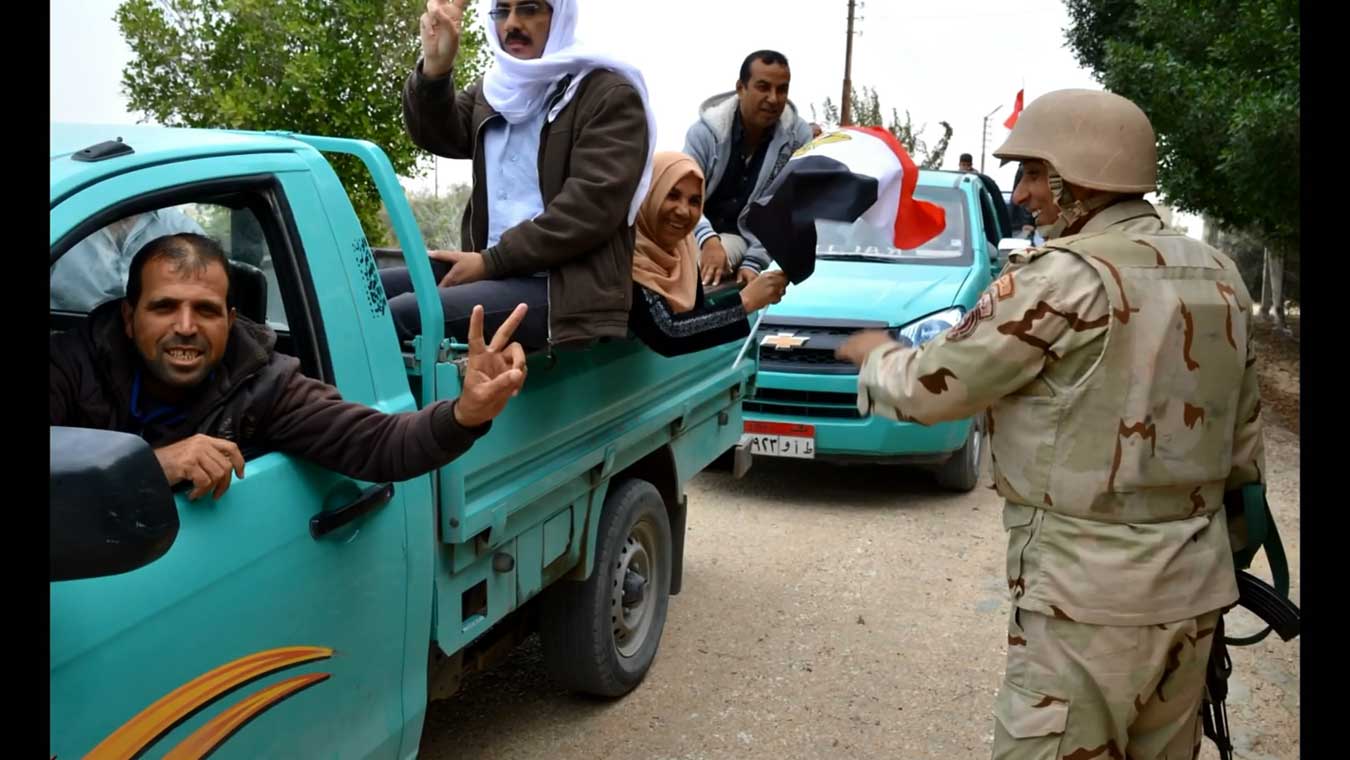 عودة مظاهر الحياة إلى طبيعتها بمدينة الشيخ زويد (14)