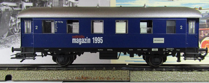 meine Märklin Magazin Jahreswagen 1995