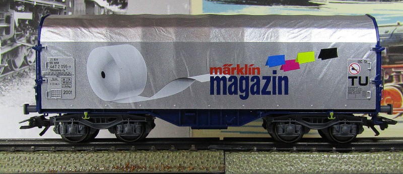 meine Märklin Magazin Jahreswagen 2001