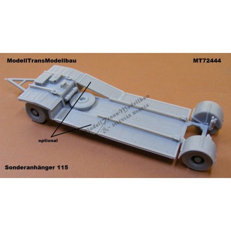 Remorque porte-char pour panzer  - Schatton Modellbau Sonderanhaenger-115