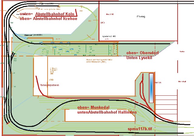 Das Munkedal - Oberstdorf - Bahn Projekt 1:45 SPMU117b