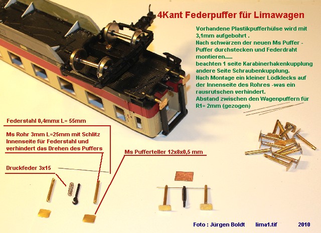 Für meine MOB Anlage - Neue Drehgestelle Rg3w4a