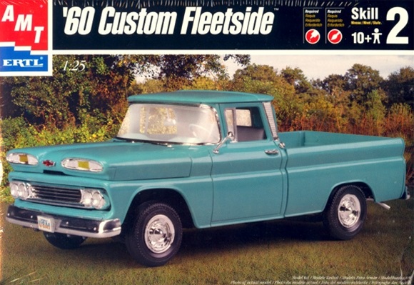 1960 Chevy Fleetside Pickup - RUST AMT-6310-2