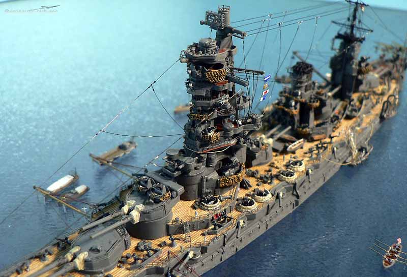 IJN YAMASHIRO 1/700 Aoshima Yamashiro-11