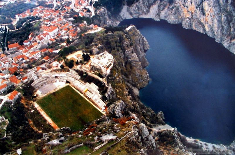 BBC: 10 of the world’s most beautiful sports arenas...6. "Gospin Dolac", Imotski  Stadion_air2