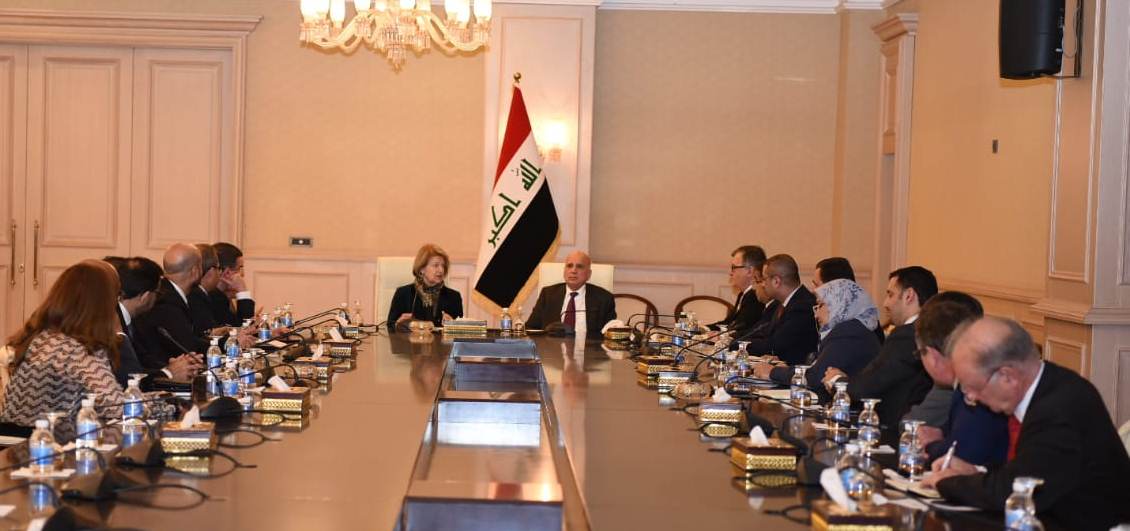 Abdul-Mahdi: Iraq's stability provides an opportunity to increase the efforts of construction and reconstruction IMG-20190211-WA0015