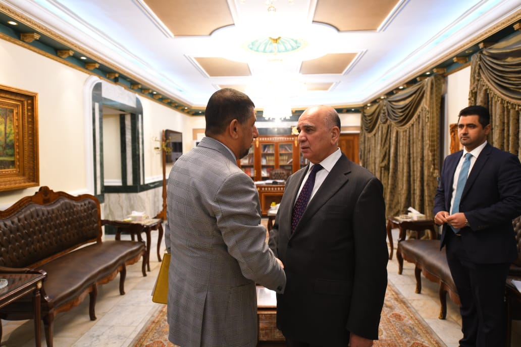 Deputy Prime Minister for Economic Affairs and Minister of Finance receives Governor of Nineveh IMG-20191008-WA0003