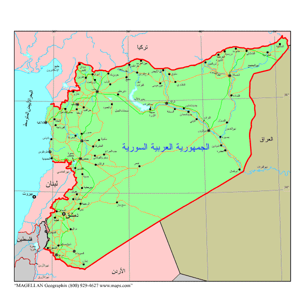 جغرافيا الجمهورية العربية السورية Syria02.htm_asc002