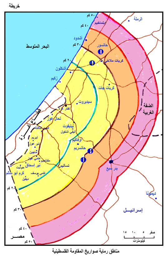 الحرب الإسرائيلية على قطاع غزة (27 ديسمبر 2008 ـ 17 يناير 2009) Map05