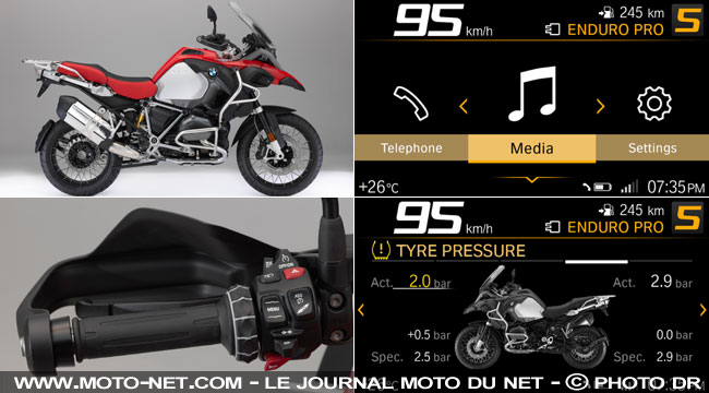 Nouvelle instrumentation high-tech sur les BMW R1200GS 2018 R12-gs-connect-molette-menu