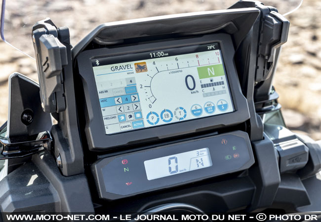 HONDA AFRICA TWIN 1100 2020 : PLUS PUISSANTE, PLUS LÉGÈRE, PLUS TECHNO Africa-2020-tdb