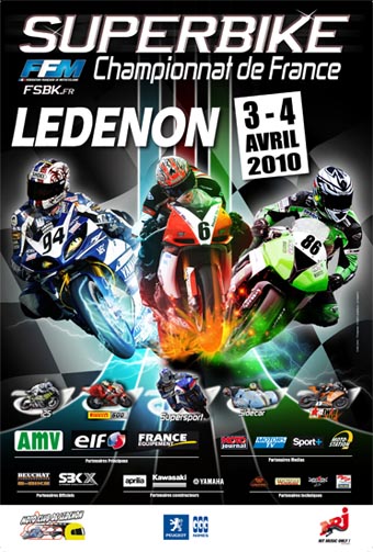 Coup d'envoi du Championnat de France Superbike à Ledenon ! 370_album