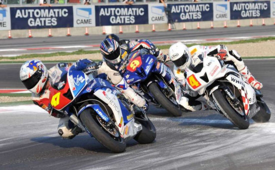 27.09.09 - Haga, Fabrizio Et Les Ducati à La Fête En Wsbk à Imola. Course-SBK-imola-superstock-600