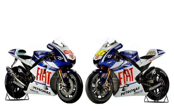 Rossi et Lorenzo ont leur nouveau joujou. M1duo