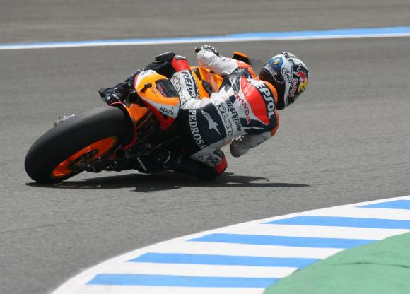 Gp d'espagne - Jerez - Rossi roi d'Espagne ! Pedrosaqualif