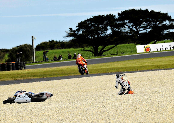 18.10 - MotoGP/Australie - Sur les terres de Casey Stoner. Lorenzocourse