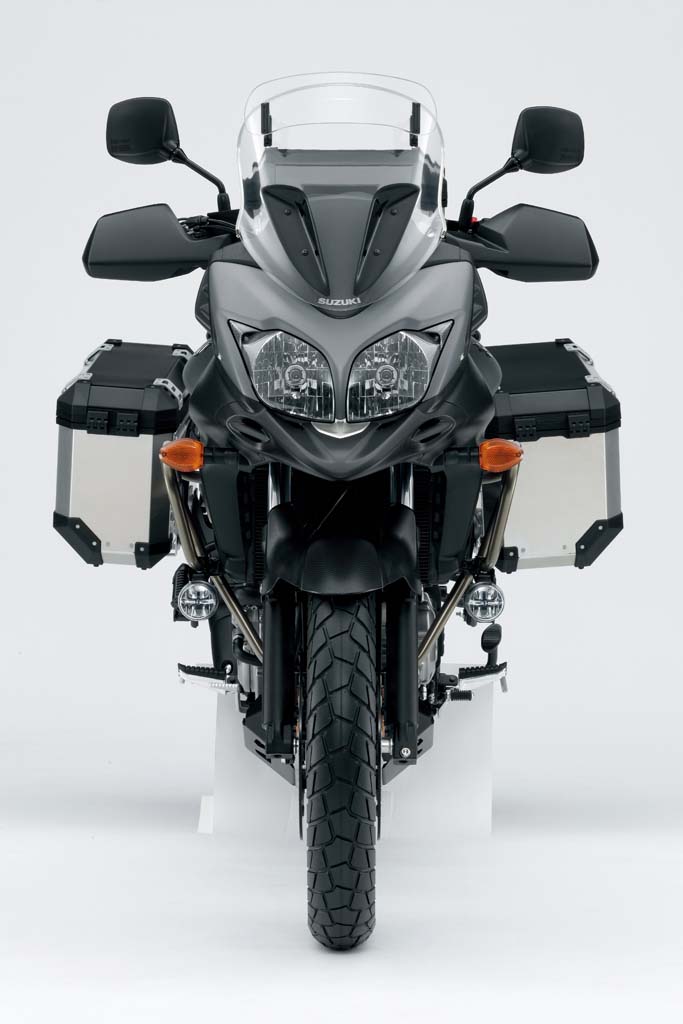 Salão Intermot 2014 -  Novidades . 093014-2015-suzuki-v-strom-650xt-DL650XAL5_acc_PGZ_Front