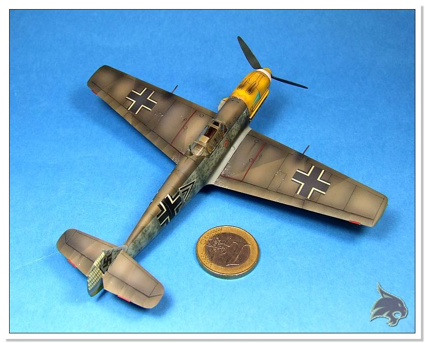 Trabajo por encargo - Messerschmitt Bf109 E-4 Helmut Wick 1940 - Escala 1/72 09