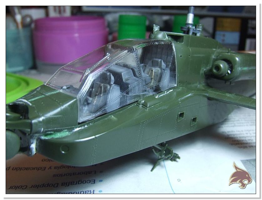 Boeing AH-64D Apache "Long Bow" Guerra de Irak - Academy 1/48 24