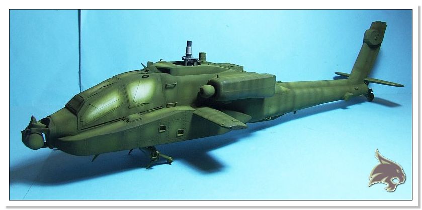 Boeing AH-64D Apache "Long Bow" Guerra de Irak - Academy 1/48 40