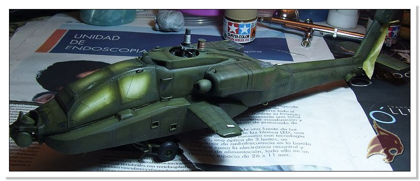 Boeing AH-64D Apache "Long Bow" Guerra de Irak - Academy 1/48 56