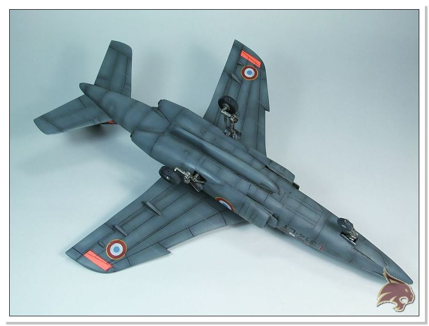 ZO008 HELLER 048 maquette avion 1/100 AMD BA Dornier Alpha jet RFA 1976