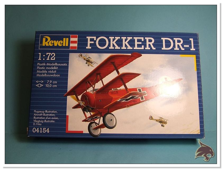 Fokker Dr.I "Barón Rojo" - 1/72 Revell Caja